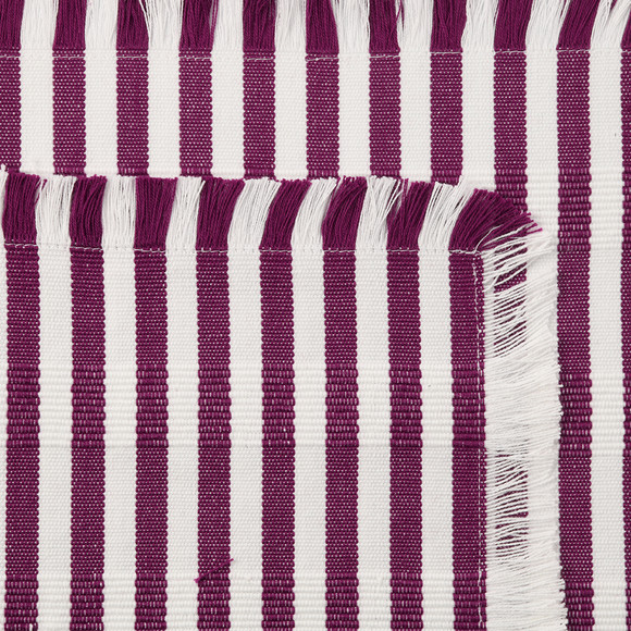 2 placemats met ribstructuur