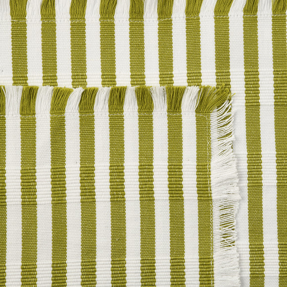 2 placemats met ribstructuur