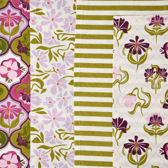 4 stoffen servetten in verschillende designs