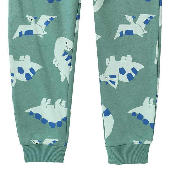 Jongens joggingbroek met dinosaurus all-over