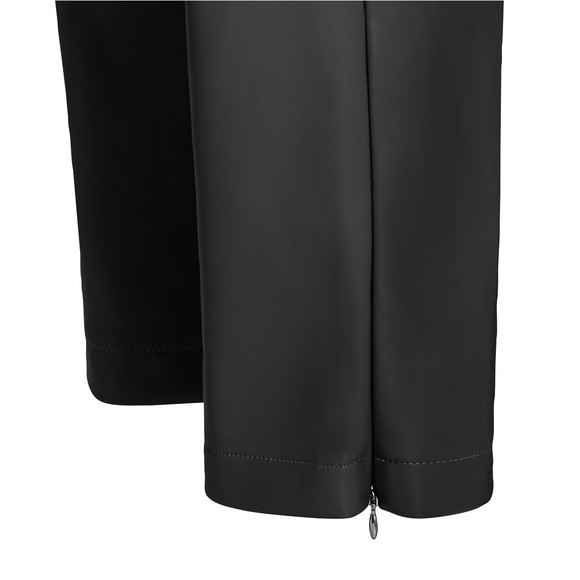 Dames joggingbroek in lederlook