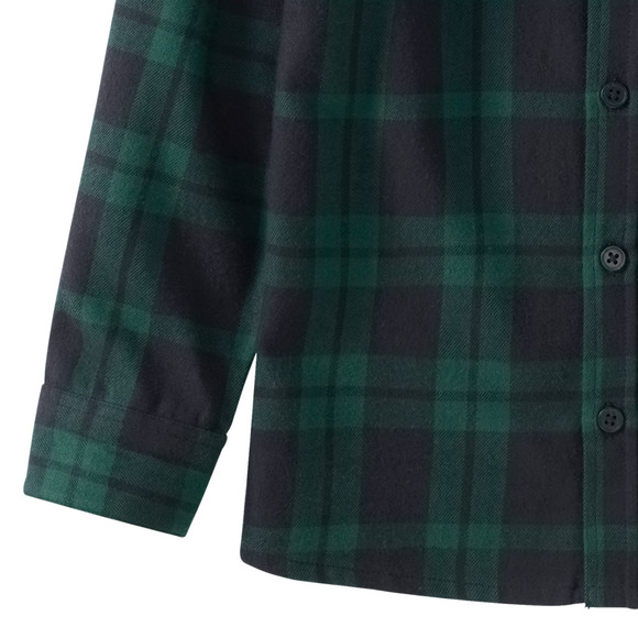 Flanellen overhemd voor jongens