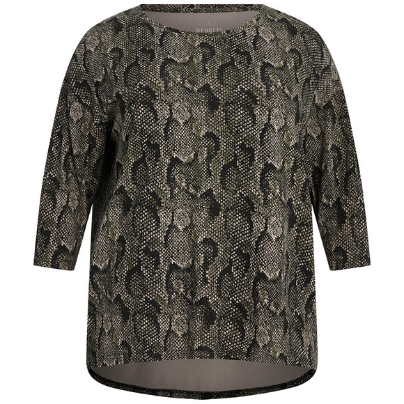 Damen Longshirt mit 3/4-Arm