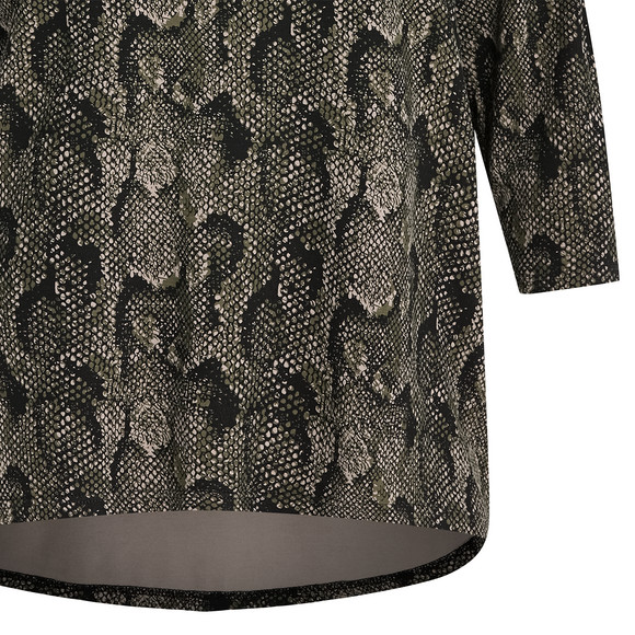 Damen Longshirt mit 3/4-Arm