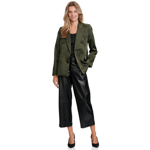 Damen Culotte in Leder-Optik