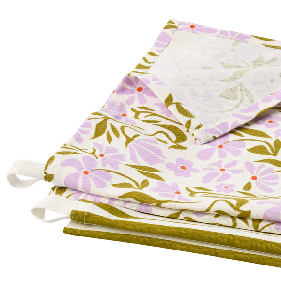 2 theedoeken in verschillende designs