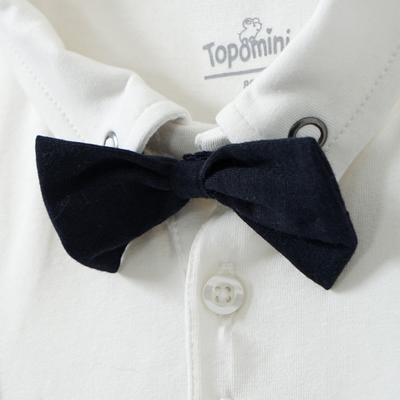 Baby Langarmshirt mit Fliege