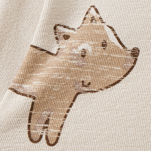 Baby sweatshirt met dierenmotieven