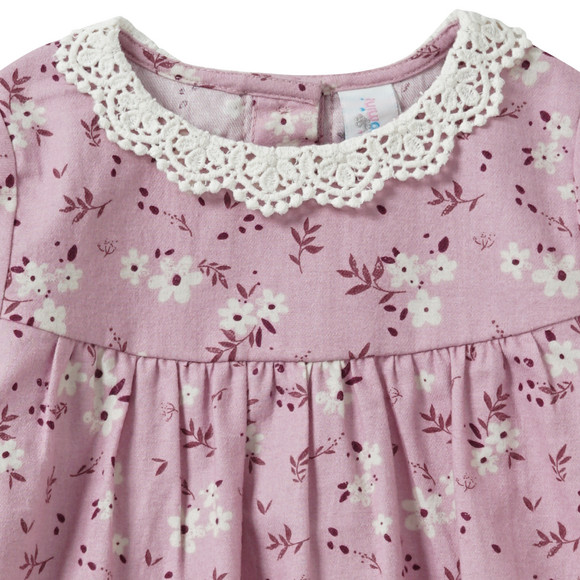 Baby Kleid mit Blumen-Dessins