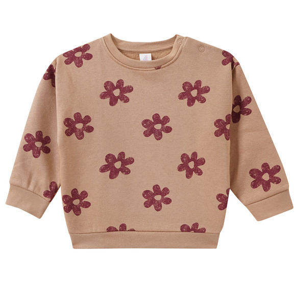 Baby Sweatshirt mit Blumen-Allover