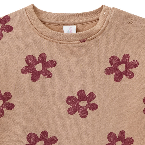 Baby Sweatshirt mit Blumen-Allover