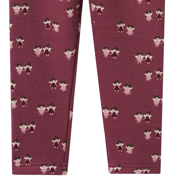 Leggings met feeënmotief voor baby's