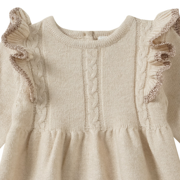Newborn Kleid mit Glitzer