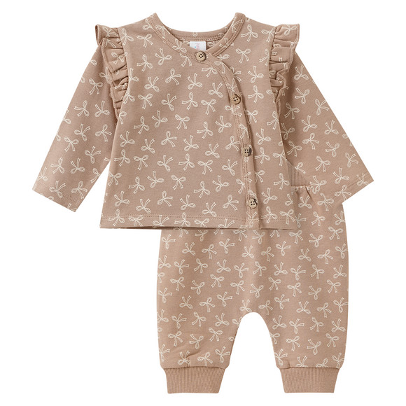 Newborn Set mit Schleifen-Motiv