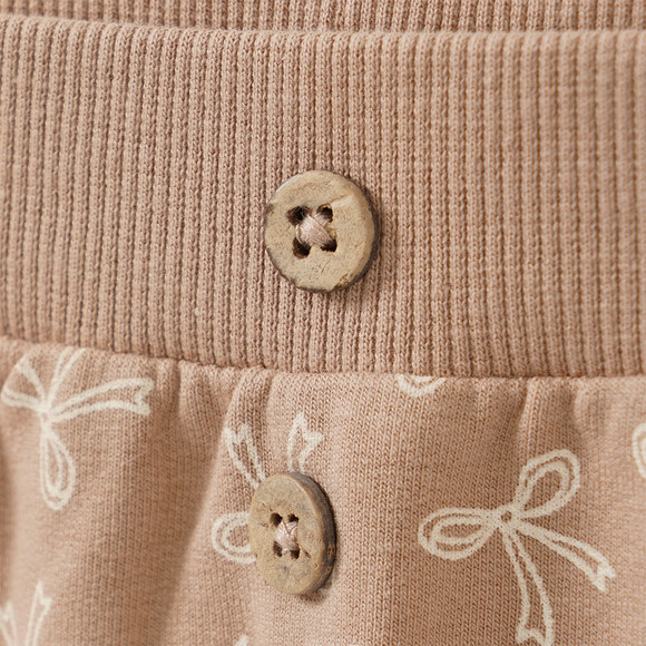 Newborn Set mit Schleifen-Motiv