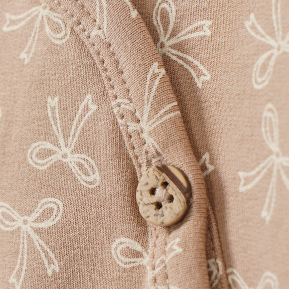 Newborn Set mit Schleifen-Motiv