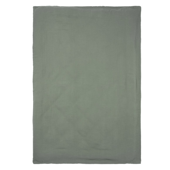 Musselin-Bettwäsche 135 x 200 cm unifarben