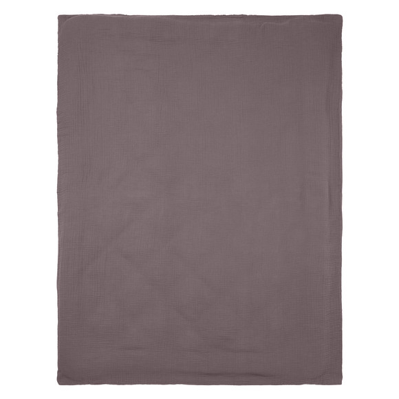 Musselin-Bettwäsche 155 x 220 cm unifarben