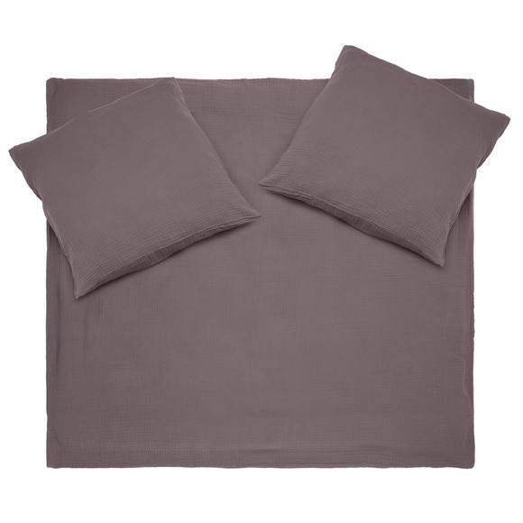 Mousseline bedlinnen 240 x 220 cm