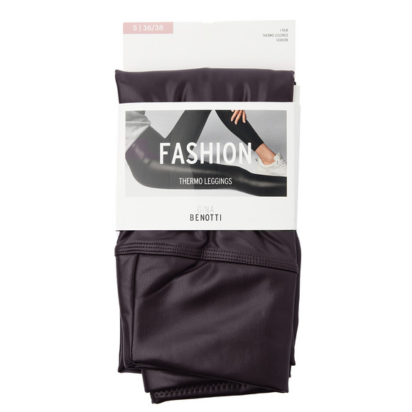 Dames Leggings in lederlook
