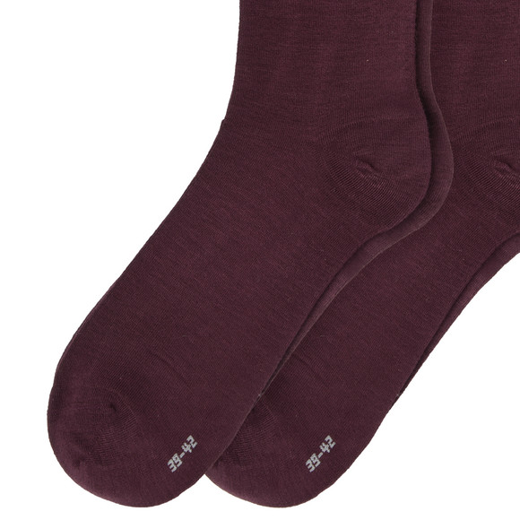 2 paar herensokken in een dubbele verpakking