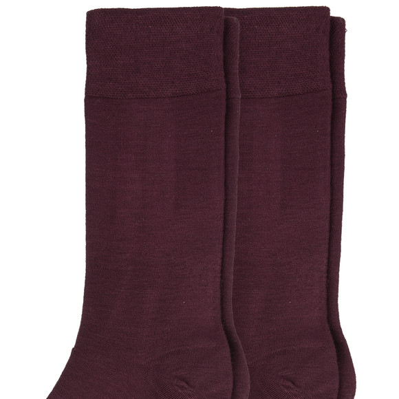 2 paar herensokken in een dubbele verpakking