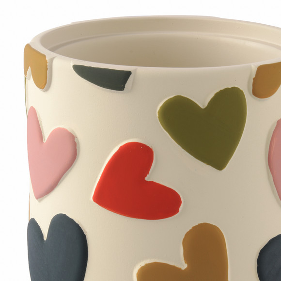 Tandenborstel mok met all-over patroon