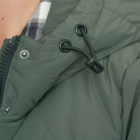 Damen Steppmantel mit Kapuze