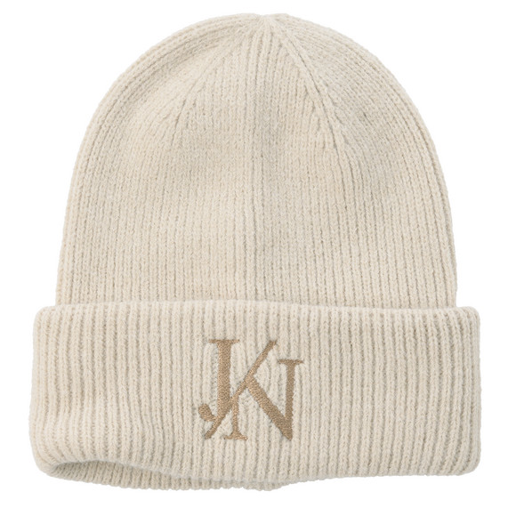 Damen Strickmütze mit Stickerei