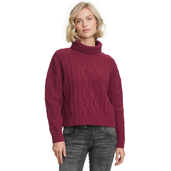 Gebreide chenille trui Dames