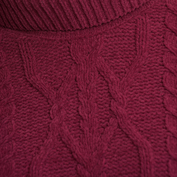 Gebreide chenille trui Dames