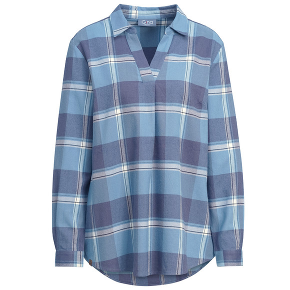 Damen Bluse im Karo-Look