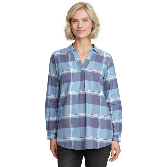 Damen Bluse im Karo-Look