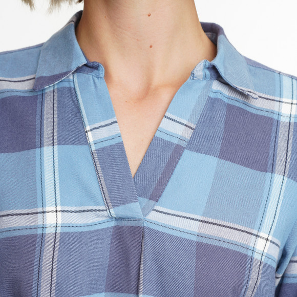 Damen Bluse im Karo-Look