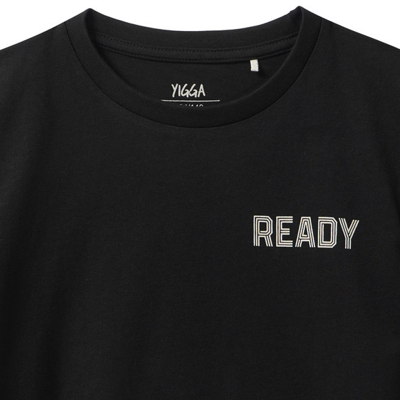 Jungen Langarmshirt mit Rücken-Print