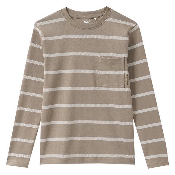 Jungen Langarmshirt mit Brusttasche