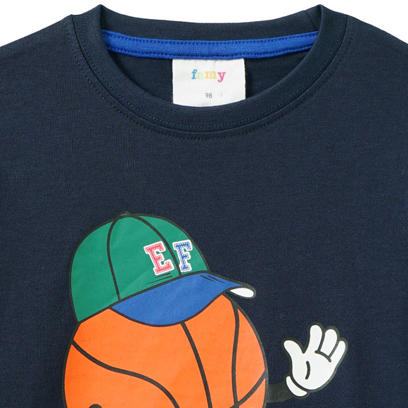 Jongens' T-Shirt lange mouwen met print