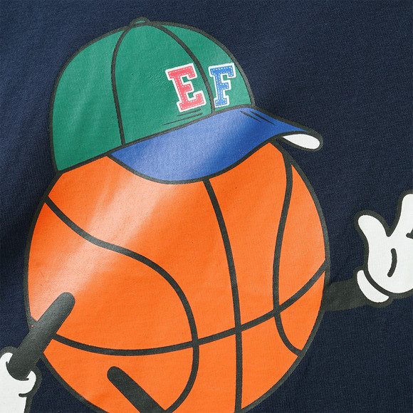 Jongens' T-Shirt lange mouwen met print