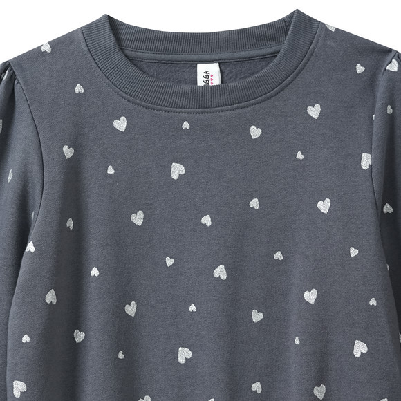 Sweatshirt met glitterprint voor meisjes