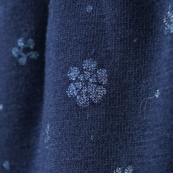 Mädchen Sweat-Leggings mit Blümchen