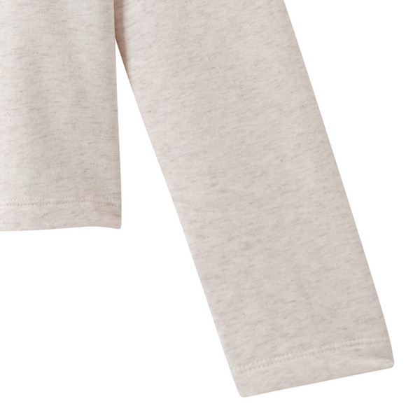 Mädchen Langarmshirt mit Pferde-Print