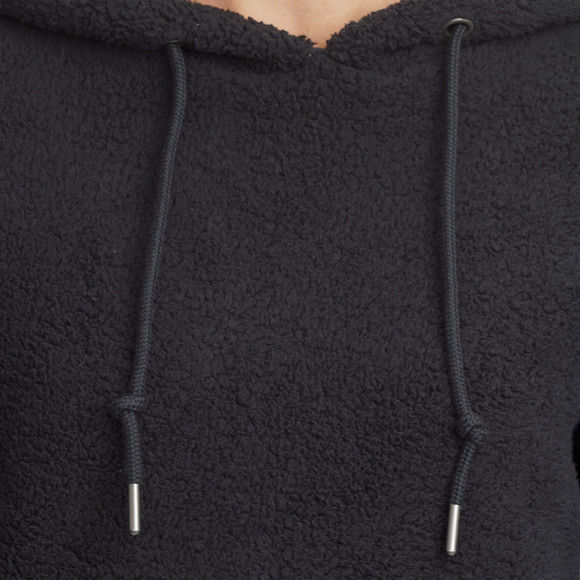 Dames hoodie gemaakt van teddy pluche