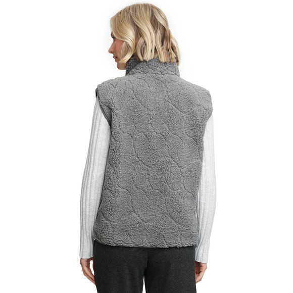 Dames bodywarmer met hartjespatroon