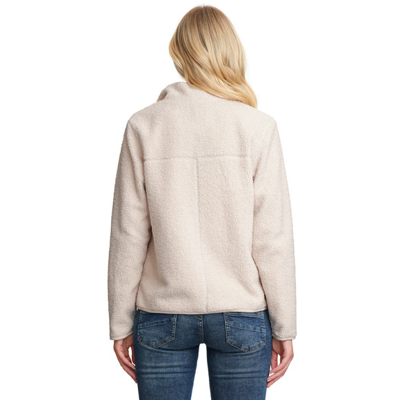 Damen Teddyjacke mit Stehkragen