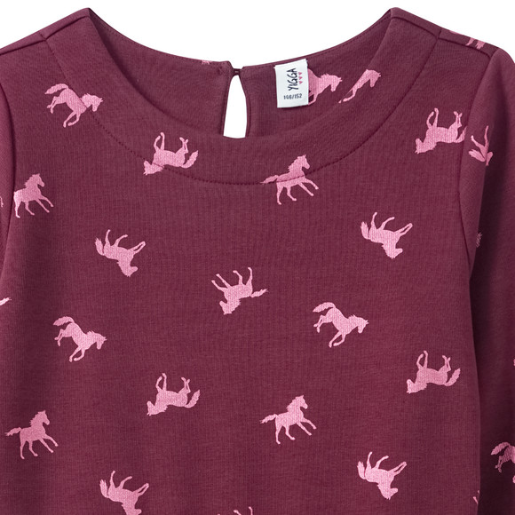 Jurken met paardenprint voor meisjes