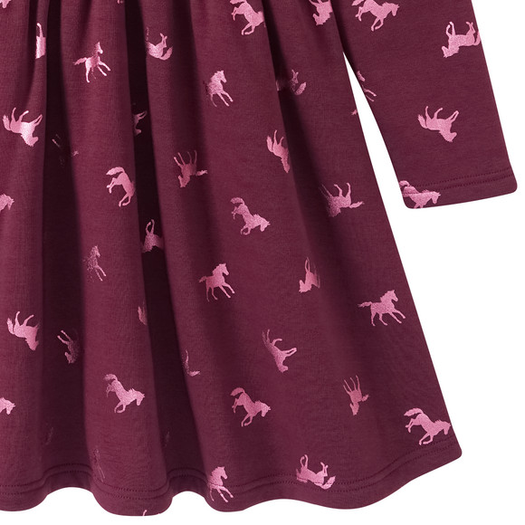 Jurken met paardenprint voor meisjes