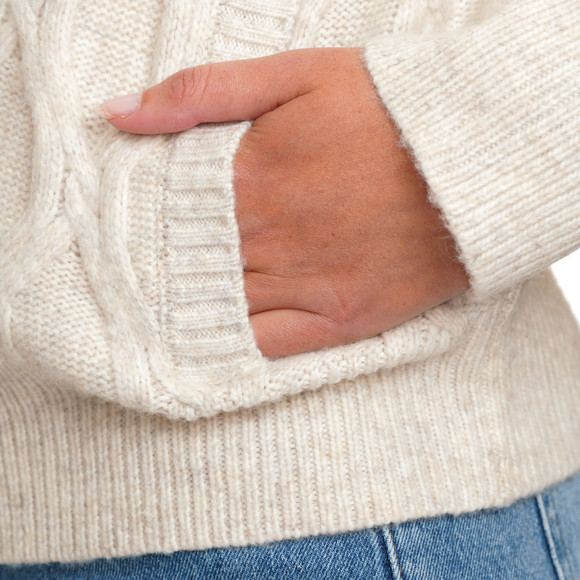 Dames Voedingskleding met kabelpatroon