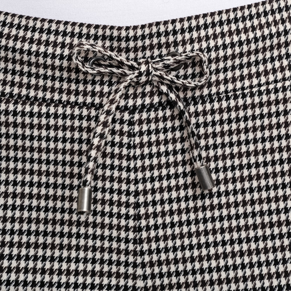 Dames joggingbroek met ruitpatroon