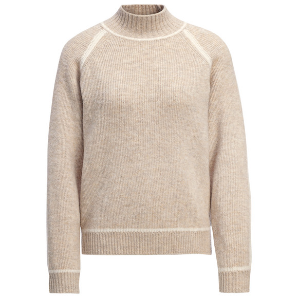 Gebreide damestrui met wolinhoud