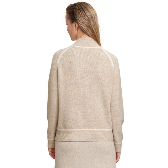 Gebreide damestrui met wolinhoud